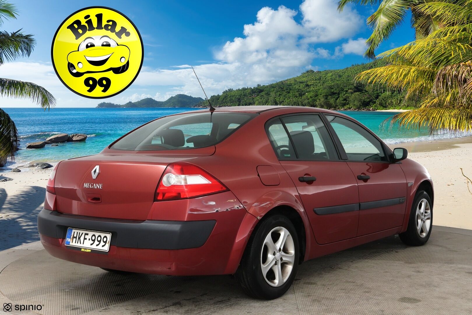 Renault Megane 2005 4D MEGANE SEDAN 1.6 16V-LM0C0H/269 / - YritysOutlet - Myydään vain yrityksille - - YritysOutlet - Myydään vain yrityksille