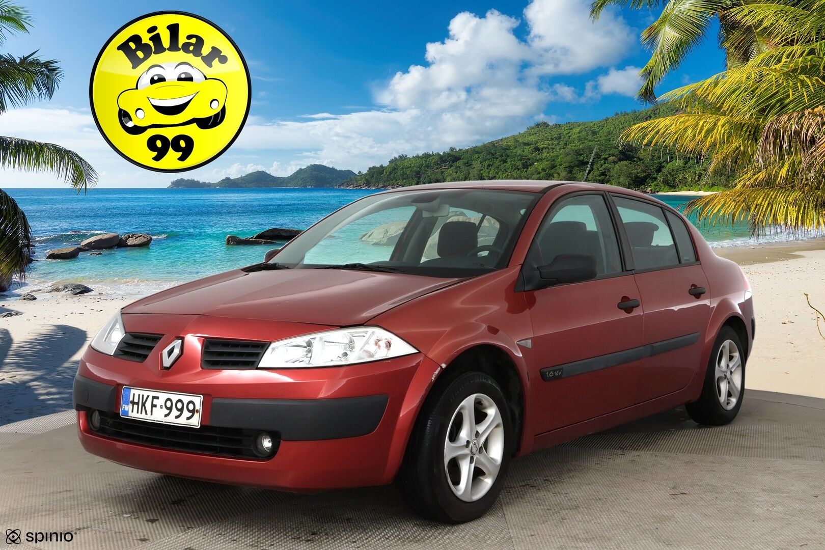 Renault Megane 2005 4D MEGANE SEDAN 1.6 16V-LM0C0H/269 / - YritysOutlet - Myydään vain yrityksille - - YritysOutlet - Myydään vain yrityksille
