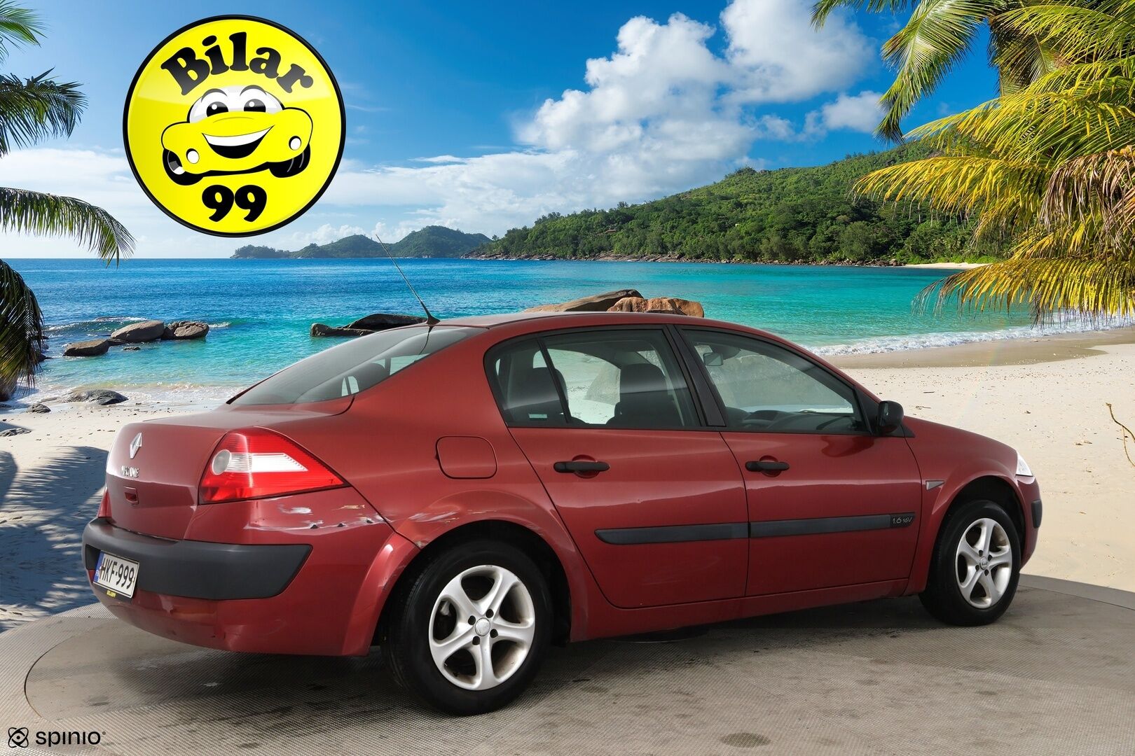 Renault Megane 2005 4D MEGANE SEDAN 1.6 16V-LM0C0H/269 / - YritysOutlet - Myydään vain yrityksille - - YritysOutlet - Myydään vain yrityksille