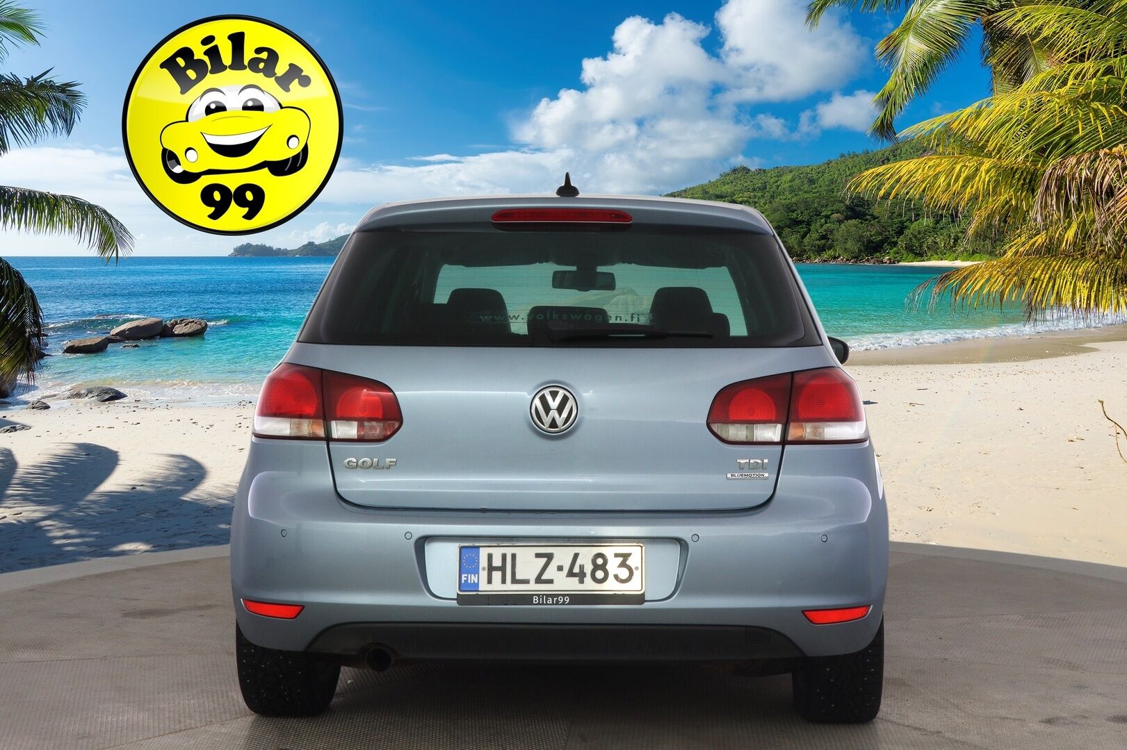 Volkswagen Golf 2010 Highline 1,6 TDI 77 kW (105 hv) BlueMotion Technology DSG-automaatt * YritysOutlet - Myydään vain yrityksille *