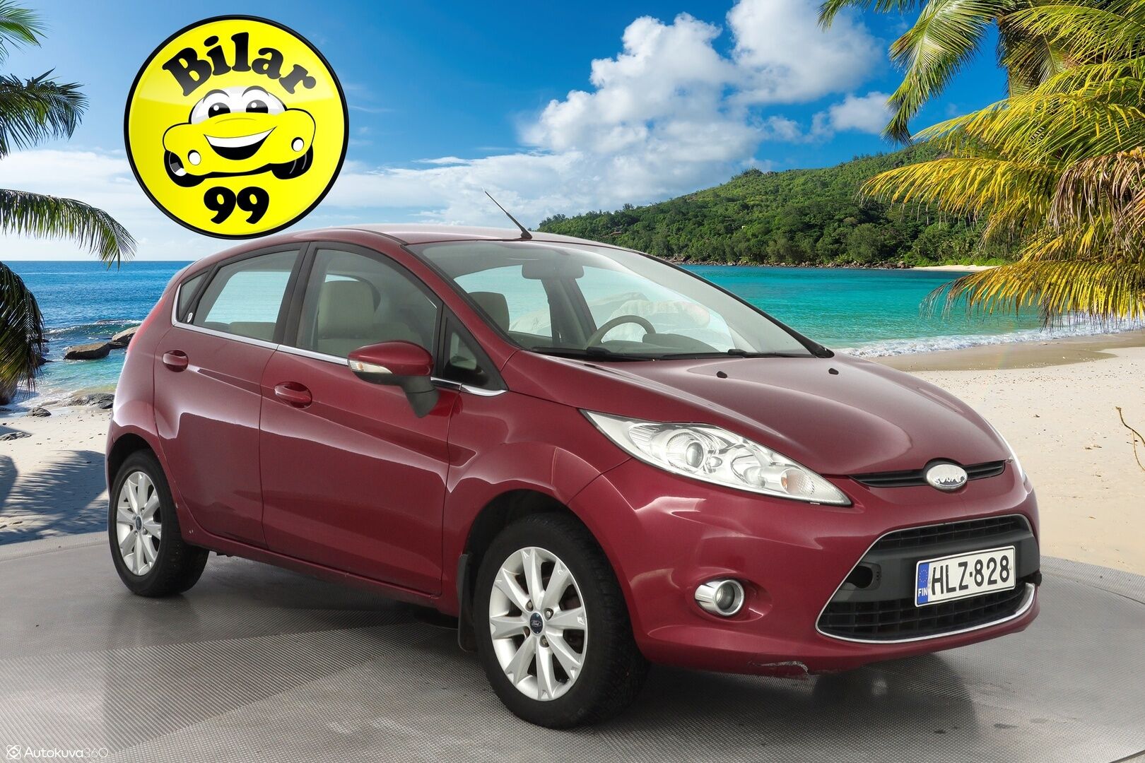 Ford Fiesta 2010 1,4 TDCi 68 hv Ghia M5 5-ovinen *Huutokaupat.com*