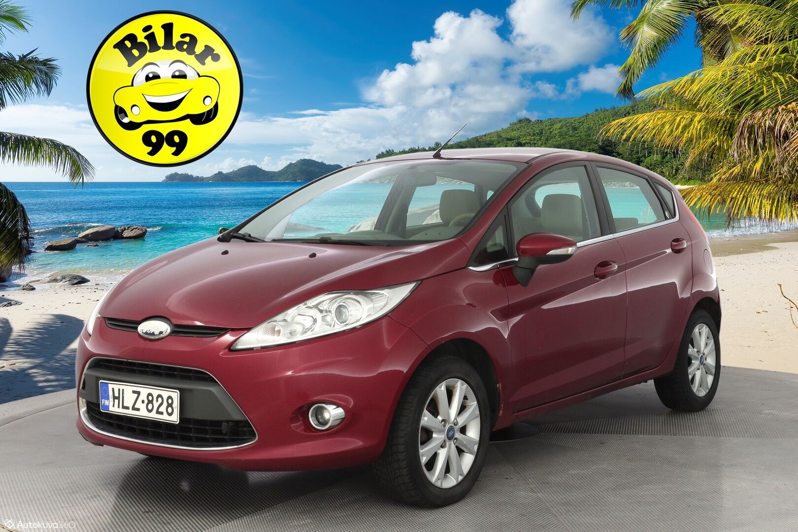 Ford Fiesta 2010 1,4 TDCi 68 hv Ghia M5 5-ovinen *Huutokaupat.com*