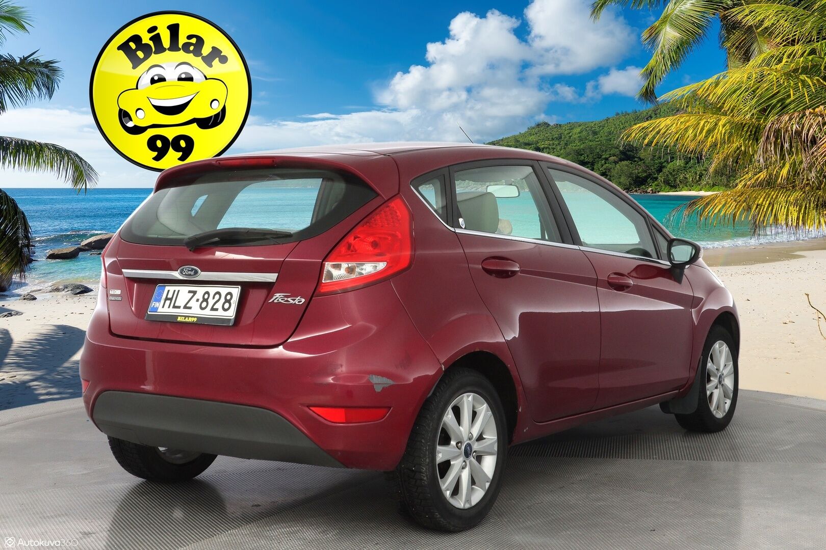 Ford Fiesta 2010 1,4 TDCi 68 hv Ghia M5 5-ovinen *Huutokaupat.com*