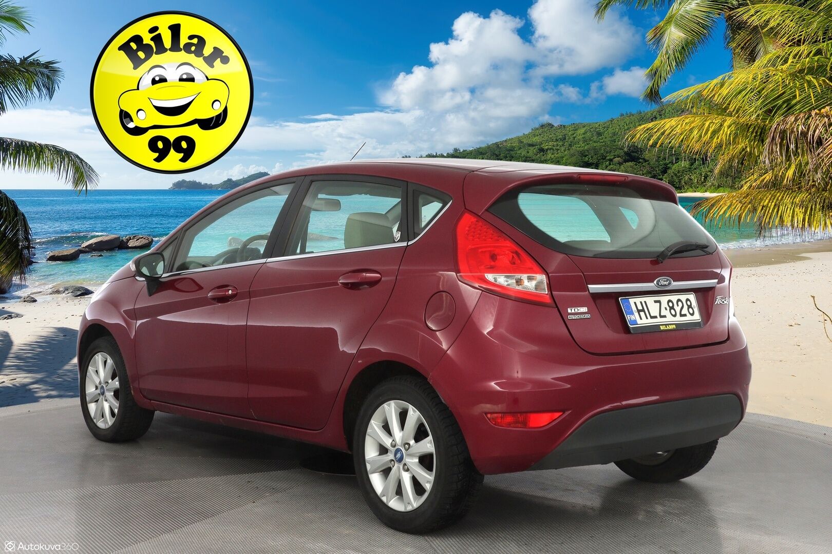 Ford Fiesta 2010 1,4 TDCi 68 hv Ghia M5 5-ovinen *Huutokaupat.com*