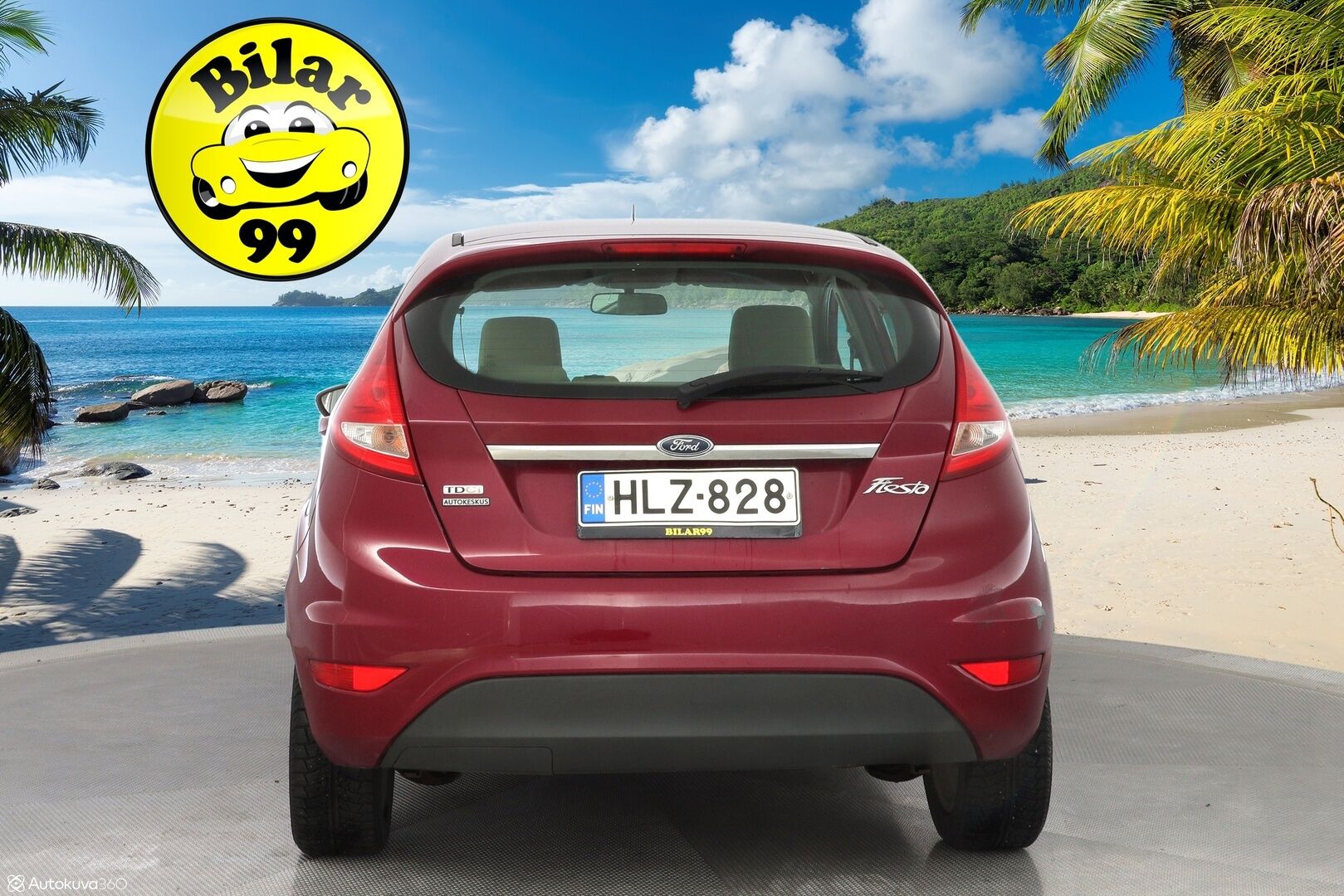 Ford Fiesta 2010 1,4 TDCi 68 hv Ghia M5 5-ovinen *Huutokaupat.com*