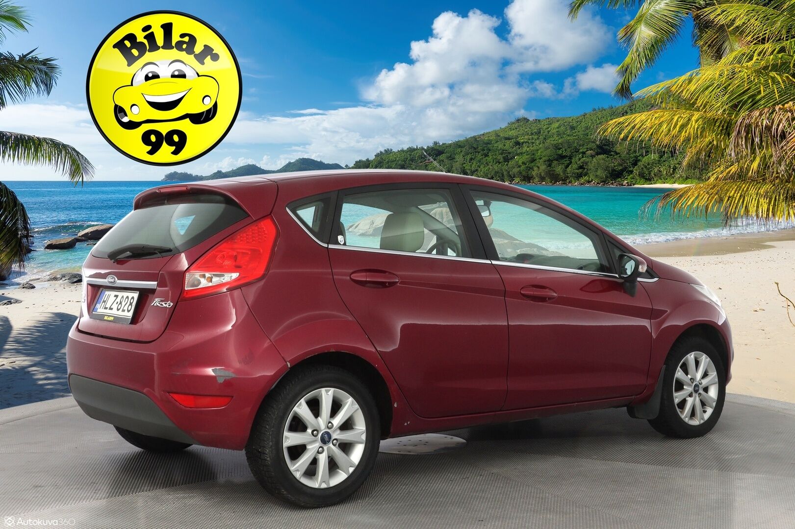 Ford Fiesta 2010 1,4 TDCi 68 hv Ghia M5 5-ovinen *Huutokaupat.com*