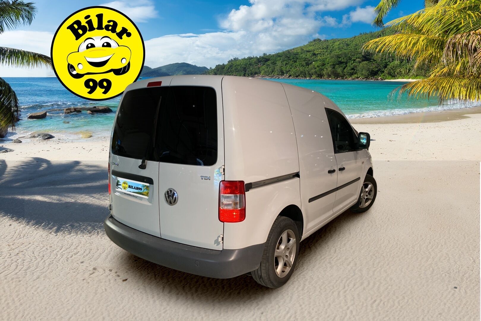 Volkswagen Caddy 2010 umpipakettiauto 1,9 TDI 77 kW - | Suomi-auto | Lohko- ja sisätilanlämmitin |  Ilmastointi | Jakohihna vaihdettu 2025 | Kahdet renkaat | Harvinaisen siisti! |