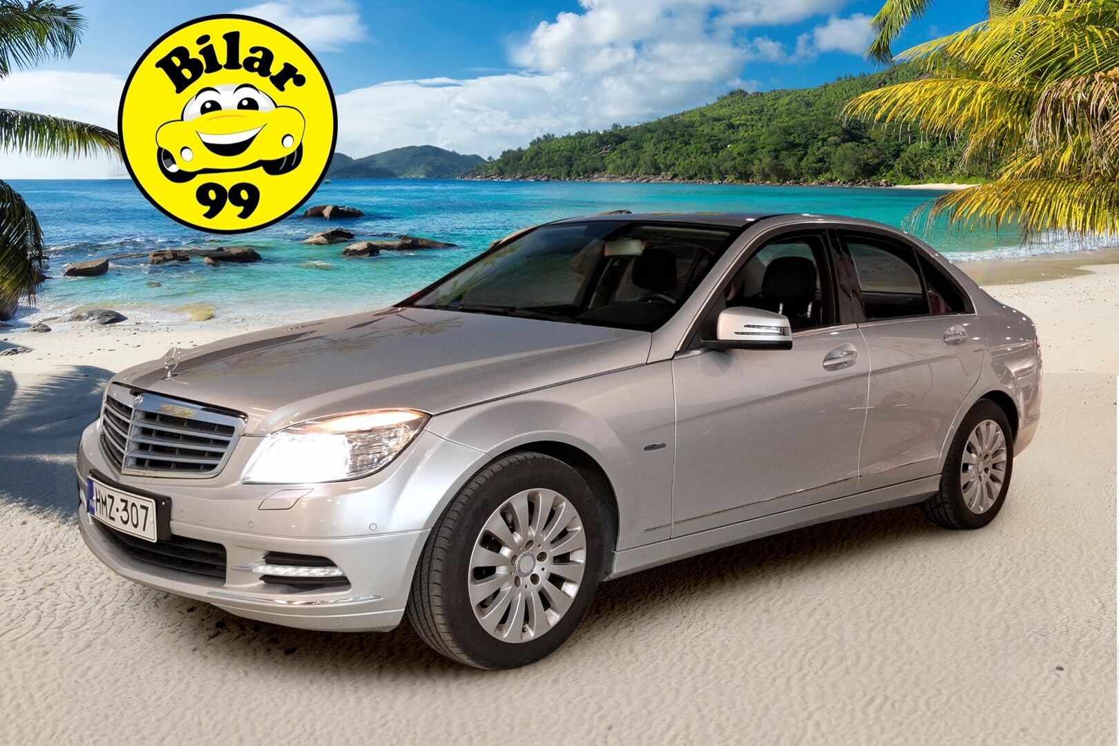 Mercedes-Benz C 2010 200 CGI BE A Premium Business / Suomi-auto / Vakkari / Tutkat - Aukoton huoltohistoria / Juuri katsastettu / 2x hyvät renkaat vanteilla