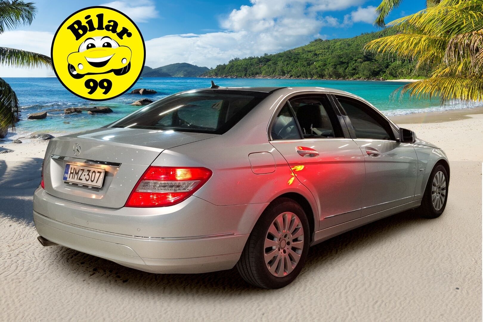 Mercedes-Benz C 2010 200 CGI BE A Premium Business / Suomi-auto / Vakkari / Tutkat - Aukoton huoltohistoria / Juuri katsastettu / 2x hyvät renkaat vanteilla