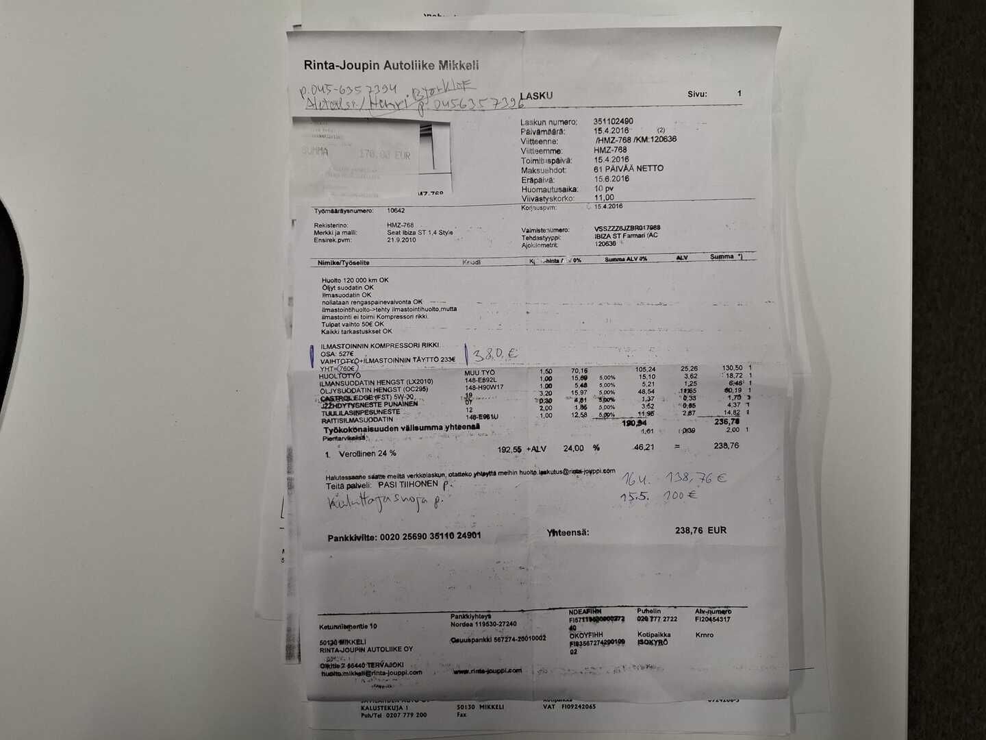 Seat Ibiza ST 2010 1,4 Style / YritysOutlet - Myydään vain yrityksille / - 3-om. Suomi-auto / Vakkari / Lohko+sisäp. / Todella hyvät huollot! / Todella siisti!