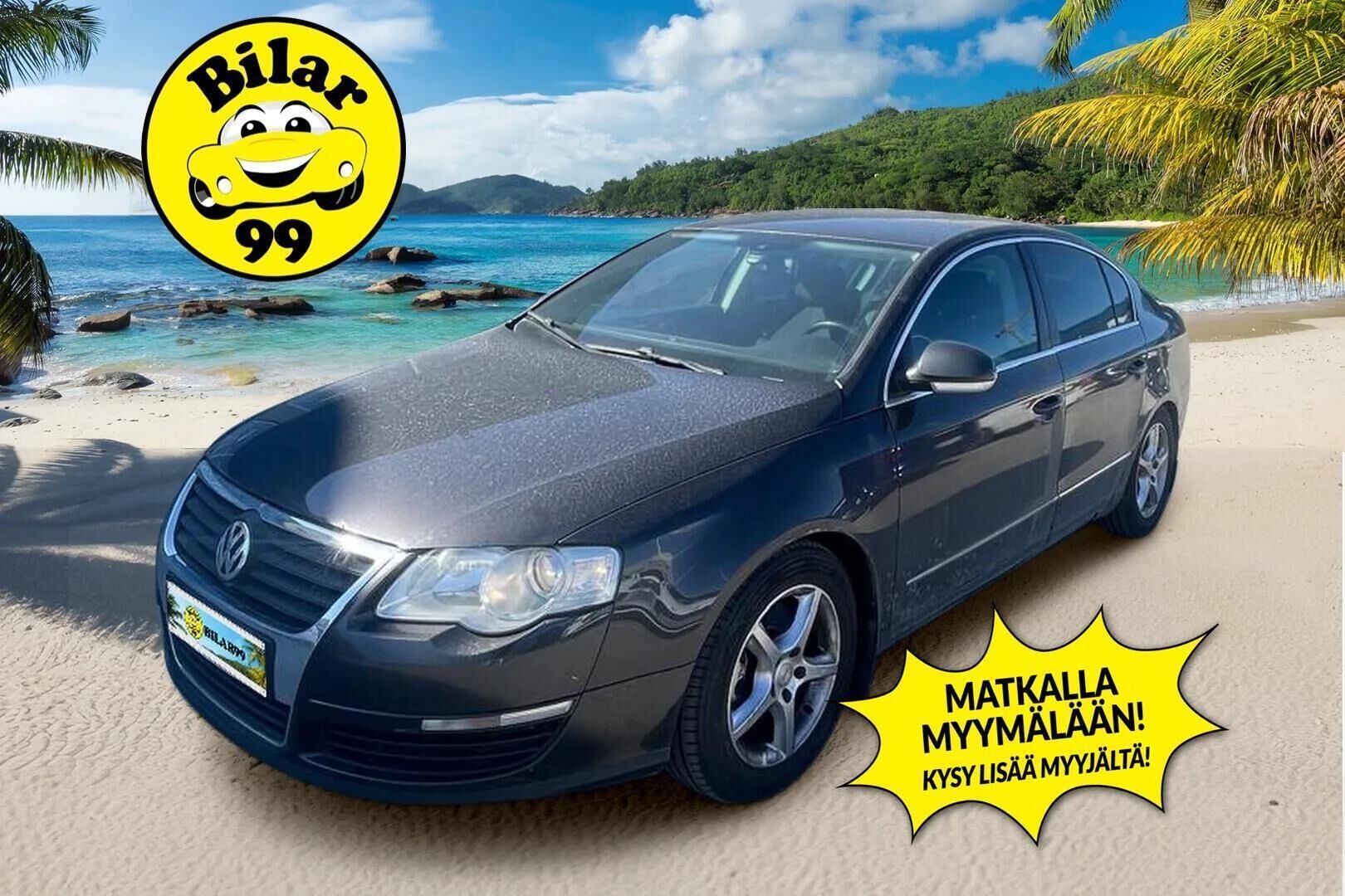 Volkswagen Passat 2005 PASSAT Sedan (AA) 4ov 1980cm3* YritysOutlet - Myydään vain yrityksille / Juuri katsastettu / Vakkari / Tuulilasinlämmitin / Navi / Penkinlämmittimet * - *Juuri katsastettu / Ketju vaihdettu 227tkm 10/2019 / Kahdet hyvät renkaat aluvanteilla *