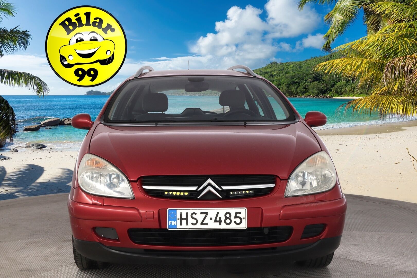 Citroen C5 2004 *Myydään Huutokaupat.com* - *Ilmastointi / Koukku / 2x Vanteet ja renkaat*
