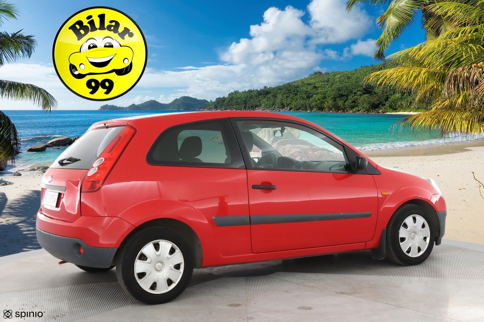 Ford Fiesta 2007 FIESTA VAN 1.3I-JC3/249 / Suomi-auto / Pakettiauto /- YritysOutlet - Myydään vain yrityksille- - Vähän ajettu! / Pienet verot / 