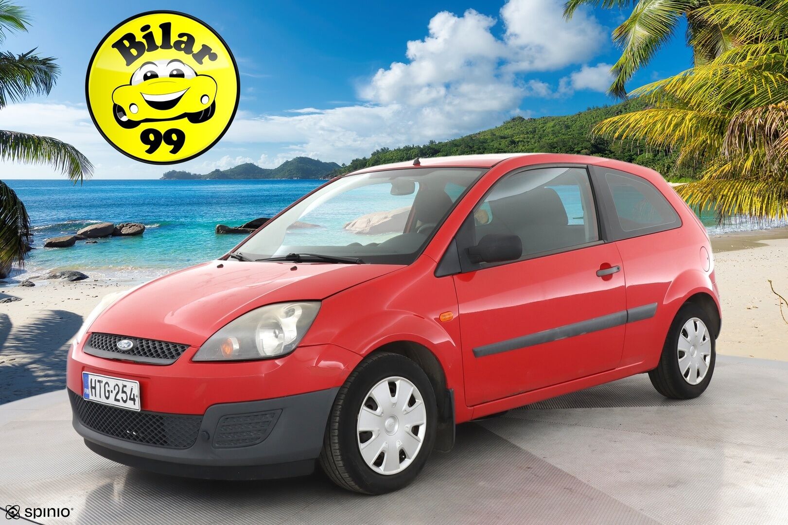 Ford Fiesta 2007 FIESTA VAN 1.3I-JC3/249 / Suomi-auto / Pakettiauto /- YritysOutlet - Myydään vain yrityksille- - Vähän ajettu! / Pienet verot / 