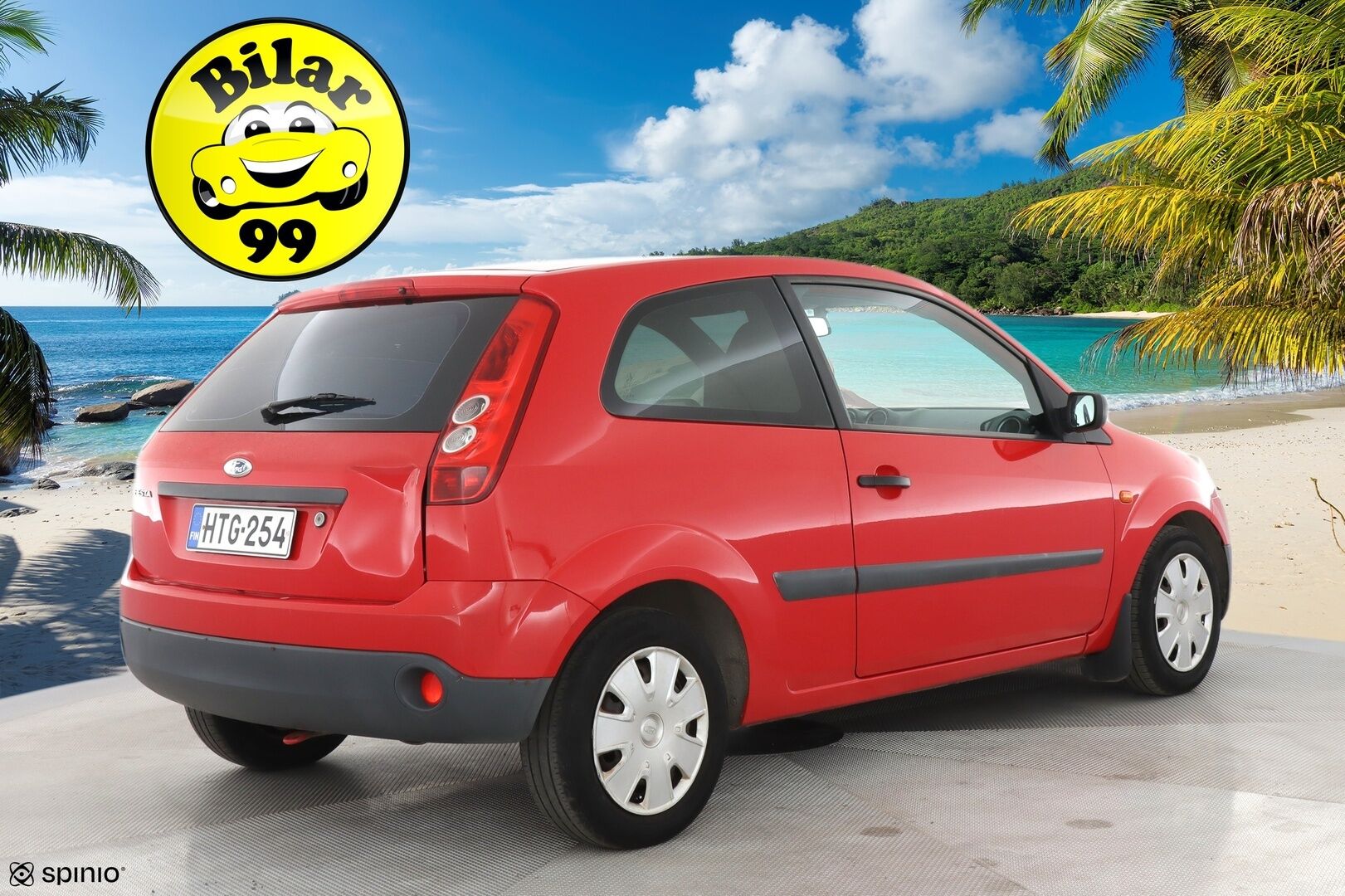 Ford Fiesta 2007 FIESTA VAN 1.3I-JC3/249 / Suomi-auto / Pakettiauto /- YritysOutlet - Myydään vain yrityksille- - Vähän ajettu! / Pienet verot / 