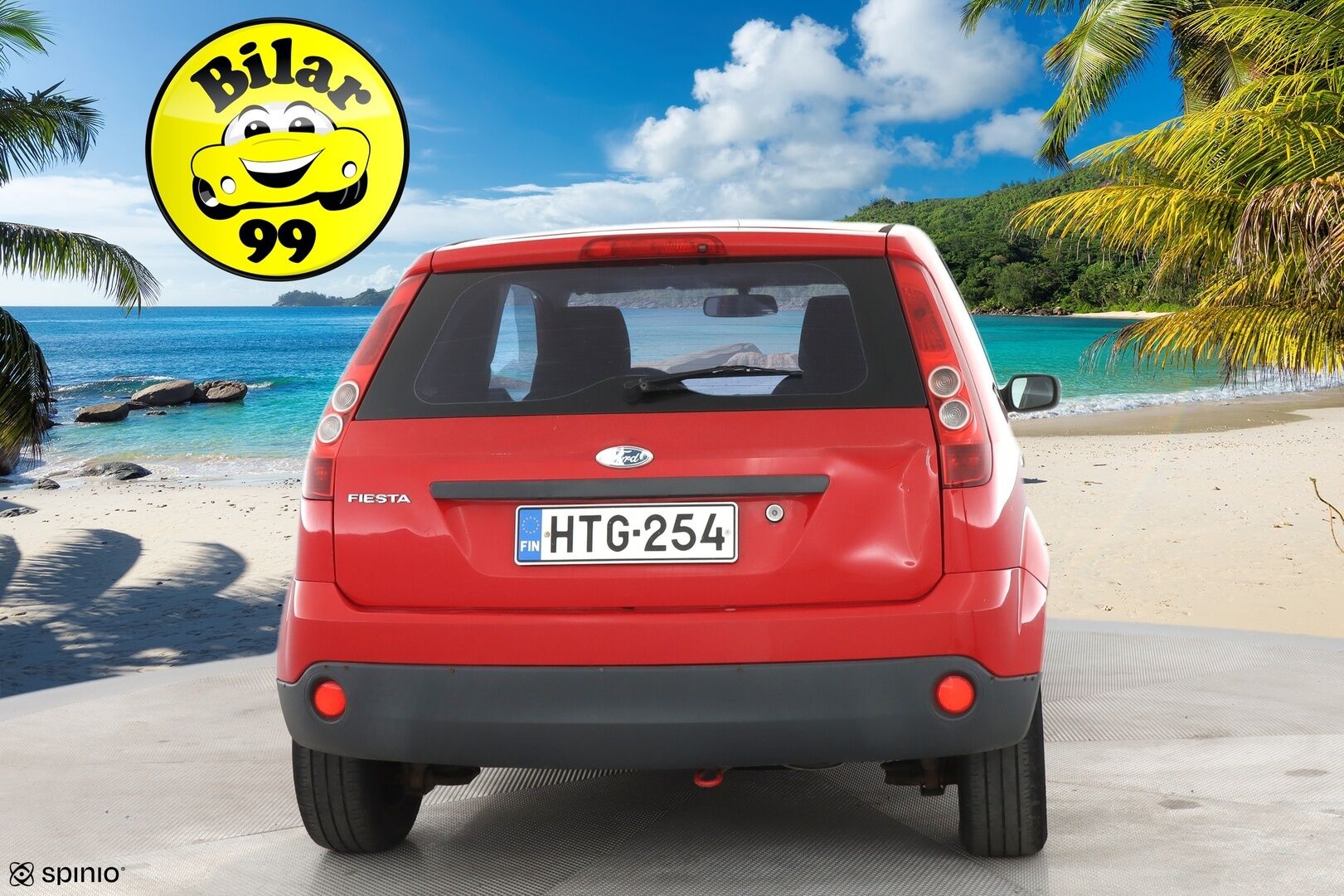 Ford Fiesta 2007 FIESTA VAN 1.3I-JC3/249 / Suomi-auto / Pakettiauto /- YritysOutlet - Myydään vain yrityksille- - Vähän ajettu! / Pienet verot / 