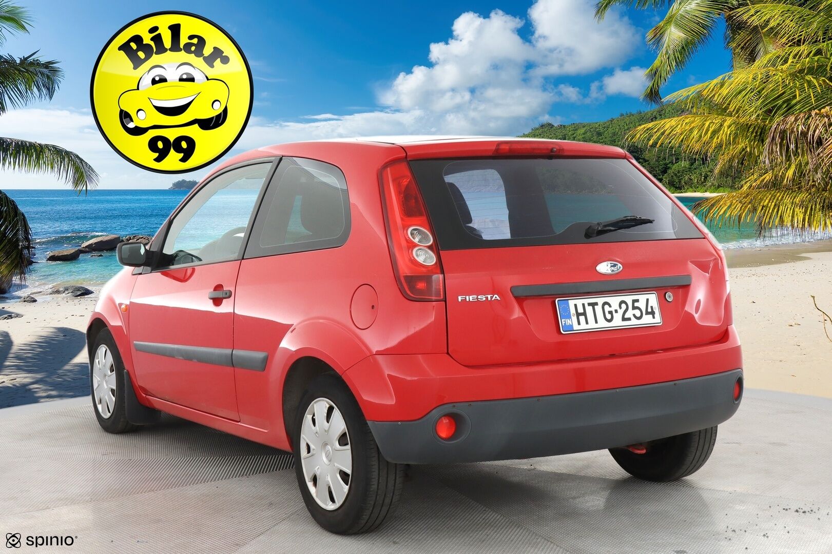 Ford Fiesta 2007 FIESTA VAN 1.3I-JC3/249 / Suomi-auto / Pakettiauto /- YritysOutlet - Myydään vain yrityksille- - Vähän ajettu! / Pienet verot / 