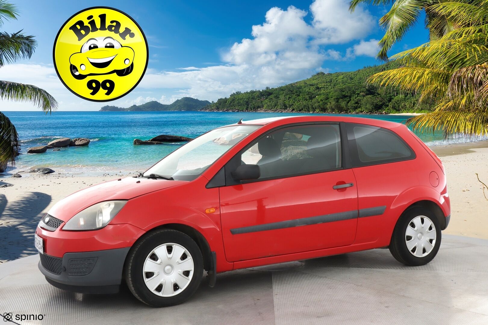 Ford Fiesta 2007 FIESTA VAN 1.3I-JC3/249 / Suomi-auto / Pakettiauto /- YritysOutlet - Myydään vain yrityksille- - Vähän ajettu! / Pienet verot / 