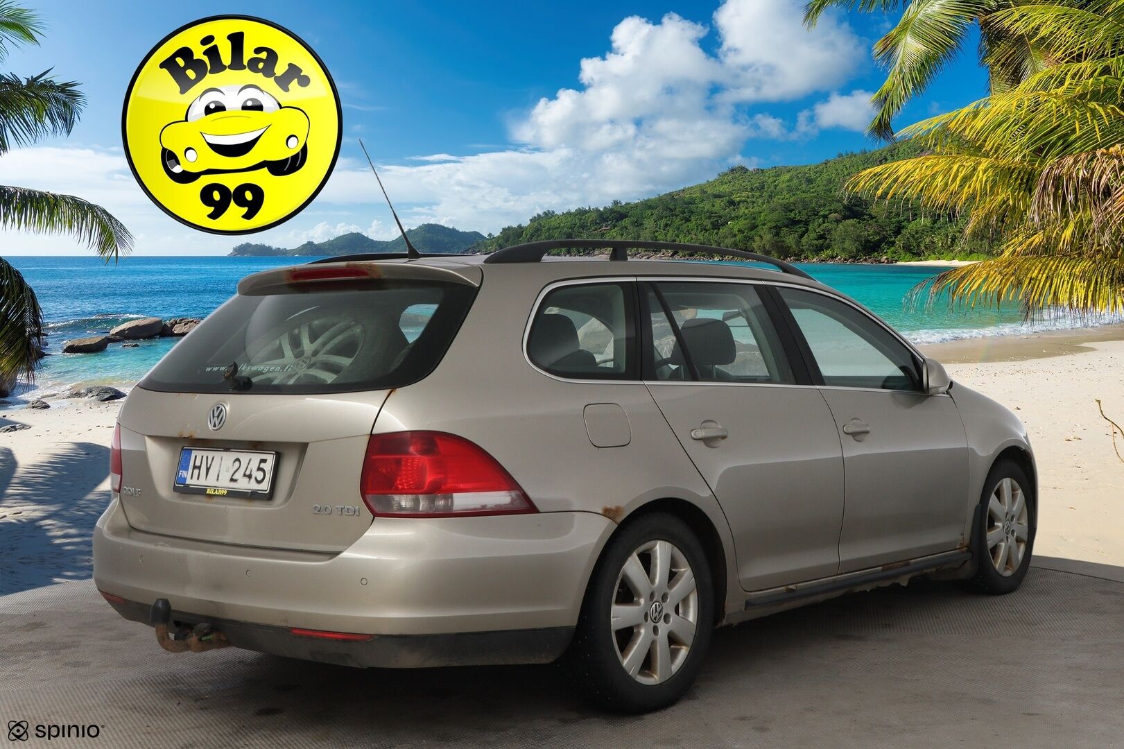 Volkswagen Golf 2009 Variant Sportline 2,0 TDI 103 kW PowerDiesel DSG *YritysOutlet -valikoimasta vain yritykselle!* - *Vetokoukku / Vakkari / 2x-renkaat / Lohko+sisä*  *YritysOutlet -Tämä auto myydään vain yrityksille!