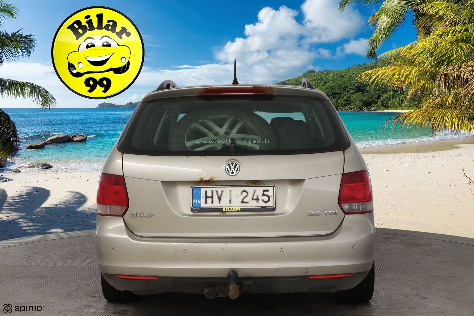 Volkswagen Golf 2009 Variant Sportline 2,0 TDI 103 kW PowerDiesel DSG *YritysOutlet -valikoimasta vain yritykselle!* - *Vetokoukku / Vakkari / 2x-renkaat / Lohko+sisä*  *YritysOutlet -Tämä auto myydään vain yrityksille!