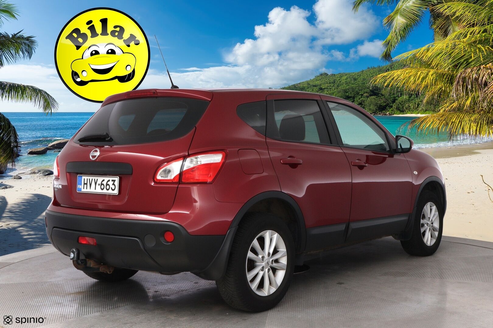 Nissan Qashqai 2011 2,0L Acenta 2WD CVT Connect MY11 - Suomiauto | Peruutuskamera | Vetokoukku | Vakkari | Lohko&Sisälämmitin | 2x renkaat | Metalliväri | Juuri saapunut