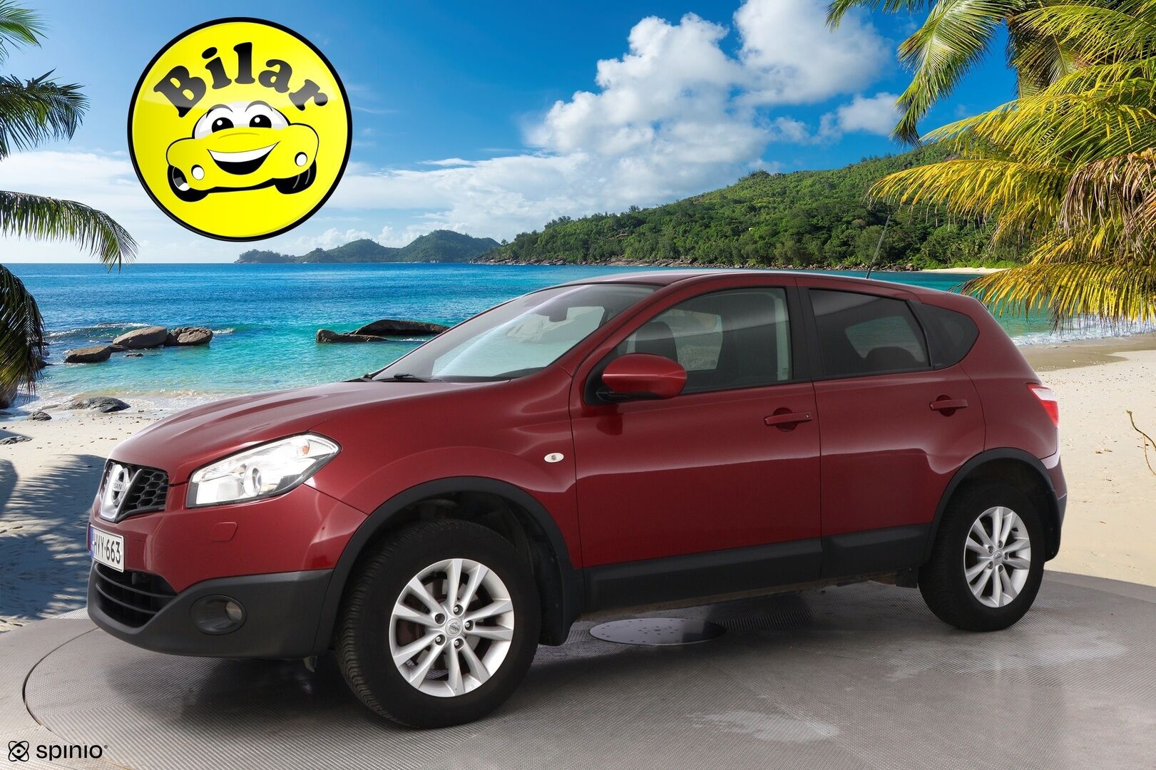 Nissan Qashqai 2011 2,0L Acenta 2WD CVT Connect MY11 - Suomiauto | Peruutuskamera | Vetokoukku | Vakkari | Lohko&Sisälämmitin | 2x renkaat | Metalliväri | Juuri saapunut