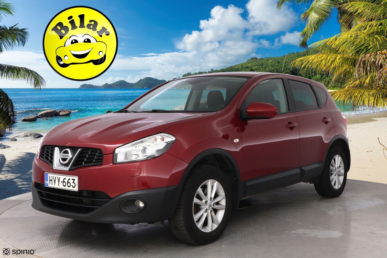 Nissan Qashqai 2011 2,0L Acenta 2WD CVT Connect MY11 - Suomiauto | Peruutuskamera | Vetokoukku | Vakkari | Lohko&Sisälämmitin | 2x renkaat | Metalliväri | Juuri saapunut