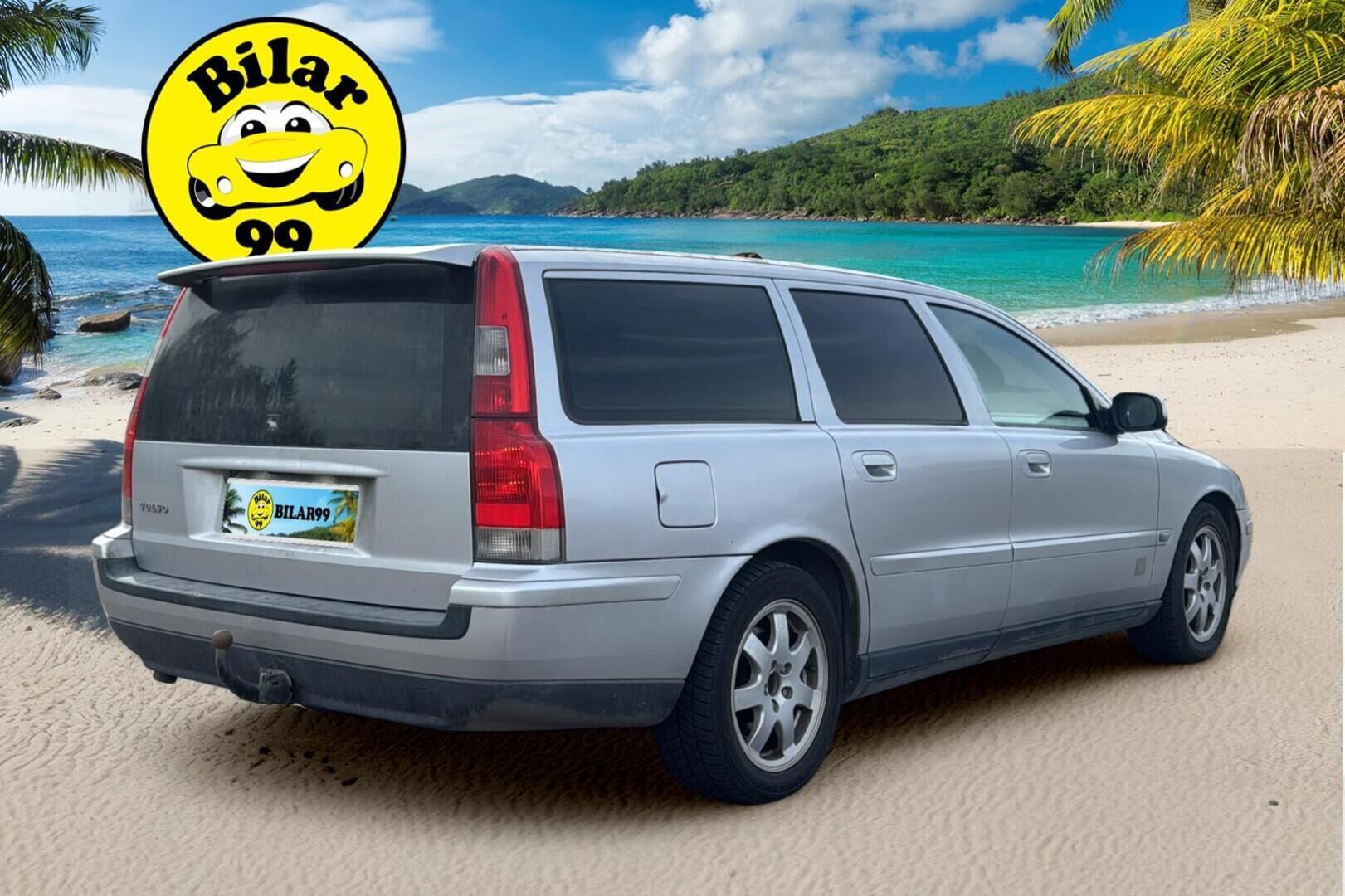 Volvo V70 2002 2,4T aut. *YritysOulet - Myydään vain Yrityksille* - | Juuri katsastettu | Nahkapenkit | Koukku | Lohko