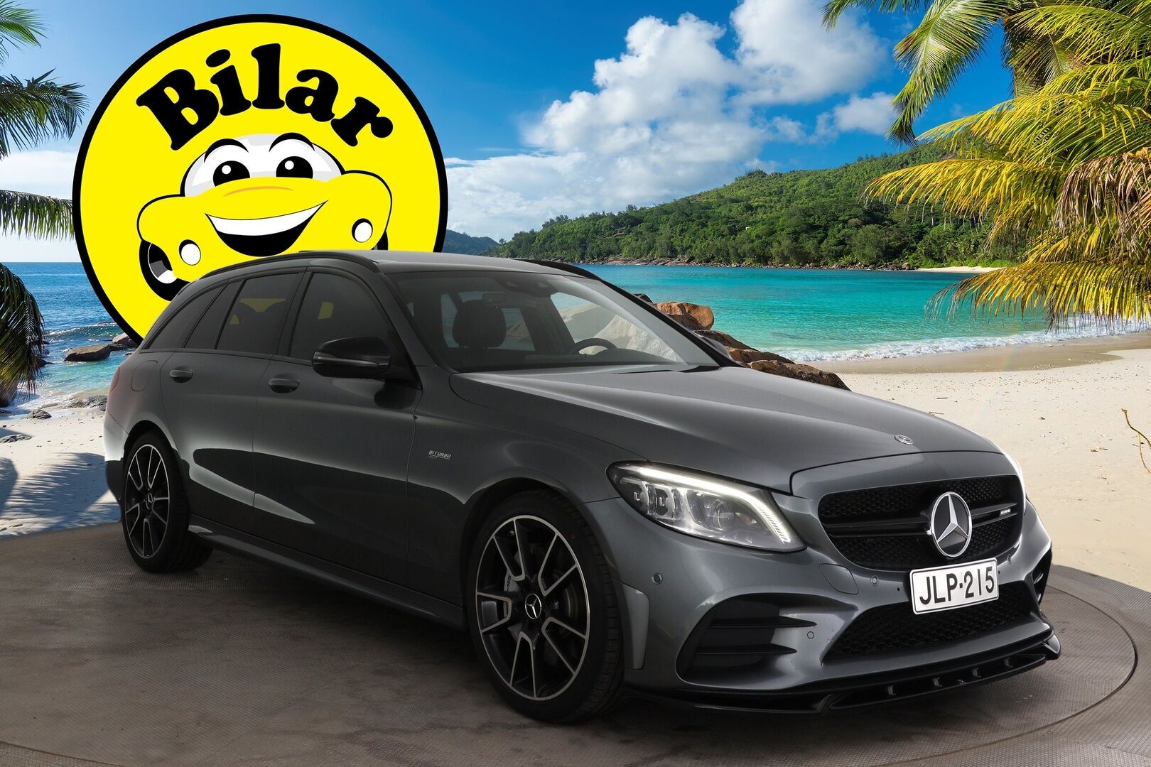 Mercedes-Benz C 43 AMG 2019 ** Facelift / Burmester / Perf.putkisto / Distronic+ / Multibeam LED / HUD / Panoraama ** - ** Juuri saapui / Kahdet renkaat aluilla / Näyttävä ** - HULLUT VÄLIPÄIVÄT KORKOTARJOUS 2,49%