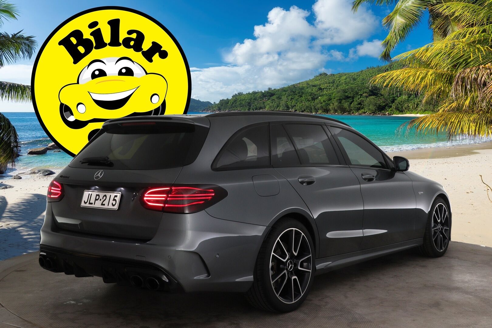 Mercedes-Benz C 43 AMG 2019 ** Facelift / Burmester / Perf.putkisto / Distronic+ / Multibeam LED / HUD / Panoraama ** - ** Juuri saapui / Kahdet renkaat aluilla / Näyttävä ** - HULLUT VÄLIPÄIVÄT KORKOTARJOUS 2,49%