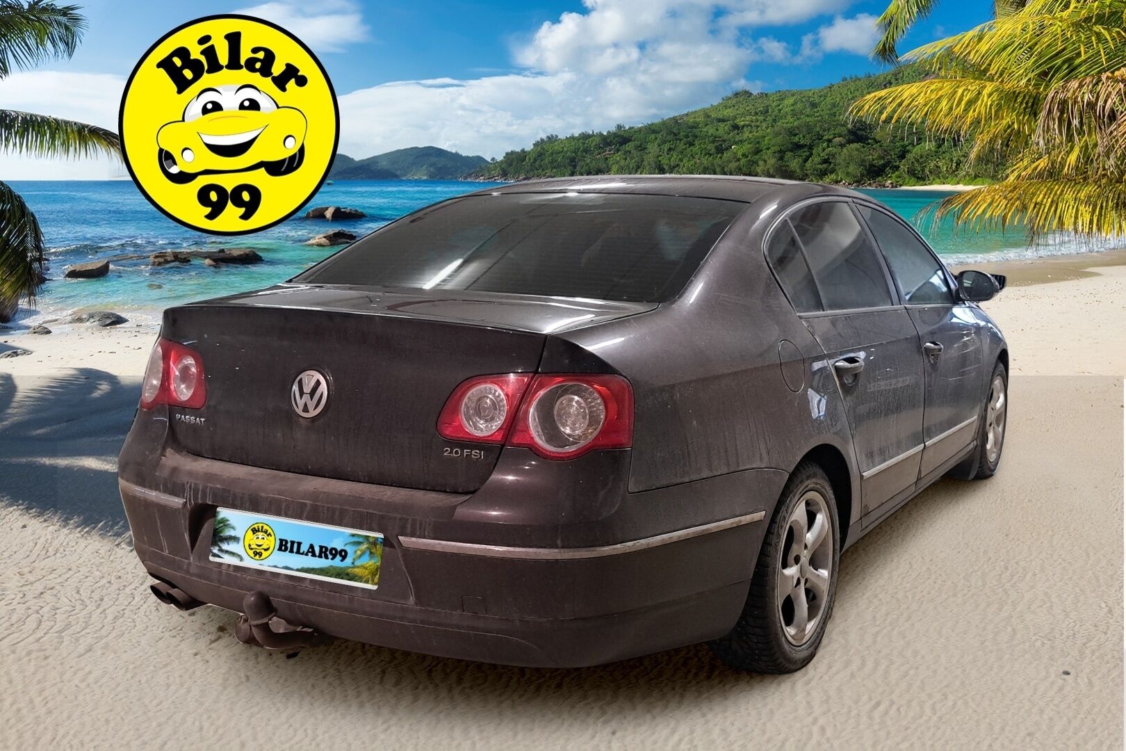 Volkswagen Passat 2006 4D PASSAT SEDAN 2.0FSI AUTOMATIC - YritysOutlet - Myydään vain yrityksille - Webasto / Koukku / P-kamera! 