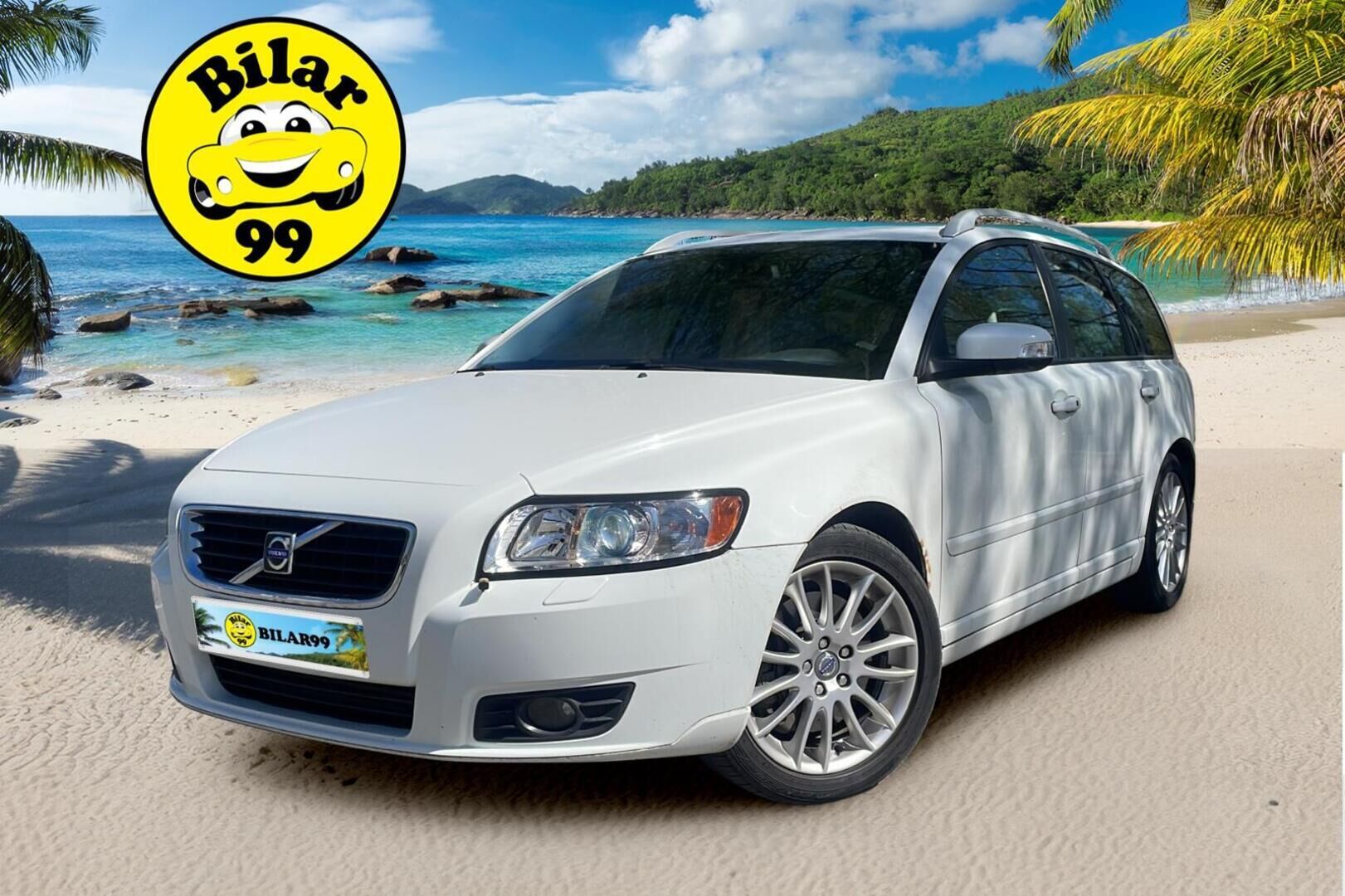 Volvo V50 2008 V50 2,0D (136 hv) Summum aut / Nahat / Vakkari / hyvät huollot- * YritysOutlet - Myydään vain yrityksille - Nahkapenkit / Hyvin huollettu / Luotettava / 2xRenkaat