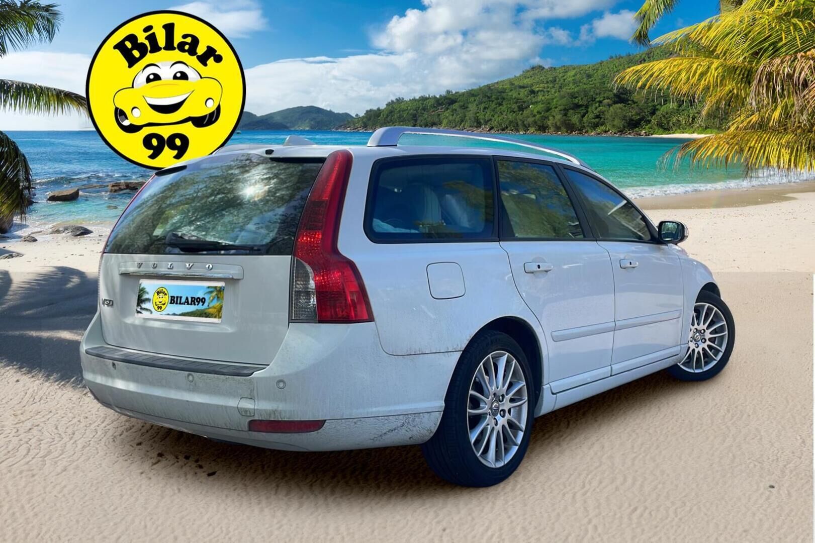 Volvo V50 2008 V50 2,0D (136 hv) Summum aut / Nahat / Vakkari / hyvät huollot- * YritysOutlet - Myydään vain yrityksille - Nahkapenkit / Hyvin huollettu / Luotettava / 2xRenkaat