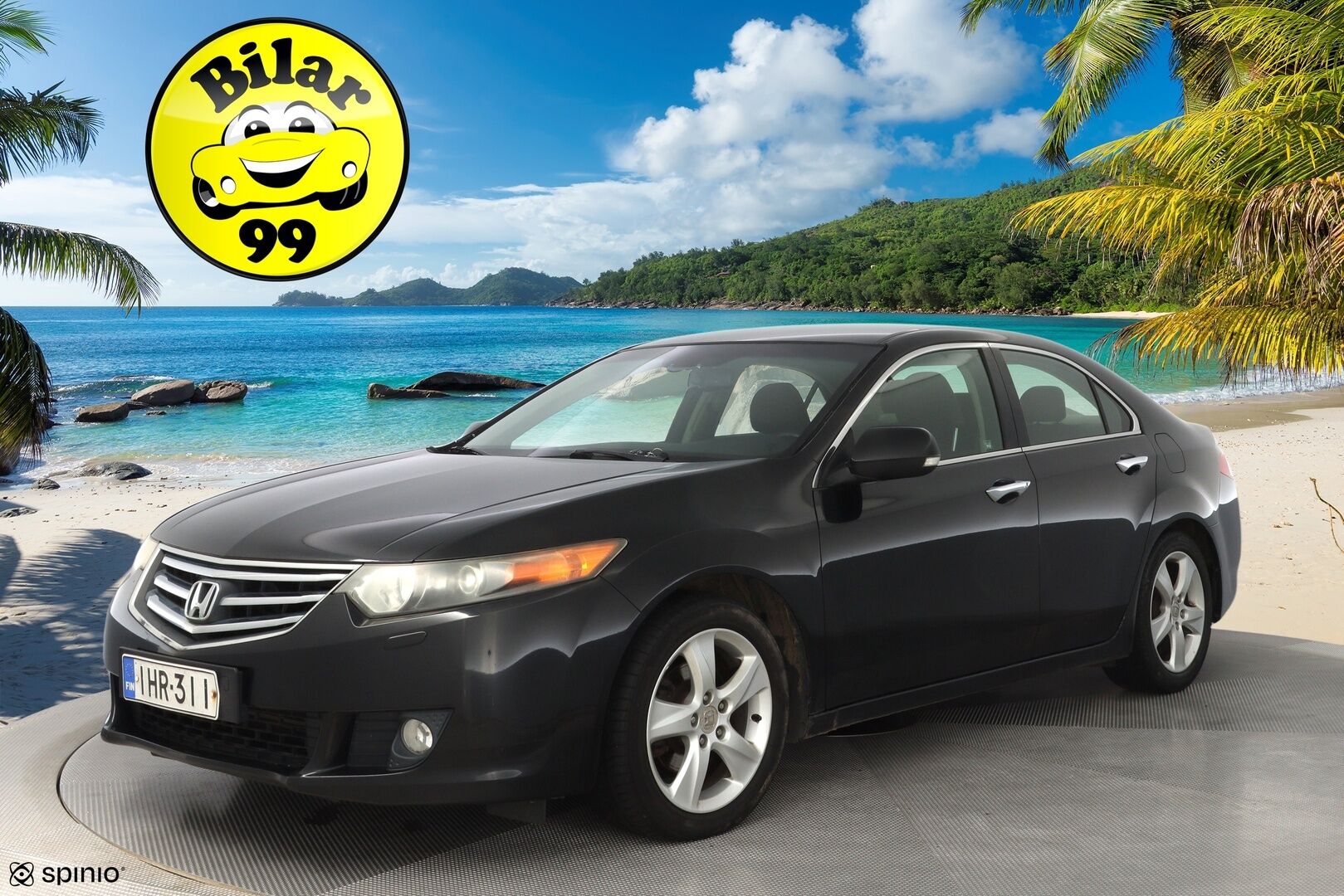 Honda Accord 2010 4D 2,0 Elegance AT * Vakkari / Lohko / Ilmastointi / Penkinlämmittimet * - Suomi-auto / Kahdet renkaat / Juuri katsastettu / Myydään huollettuna! - HULLU BLACKWEEK KORKOTARJOUS 2,49%