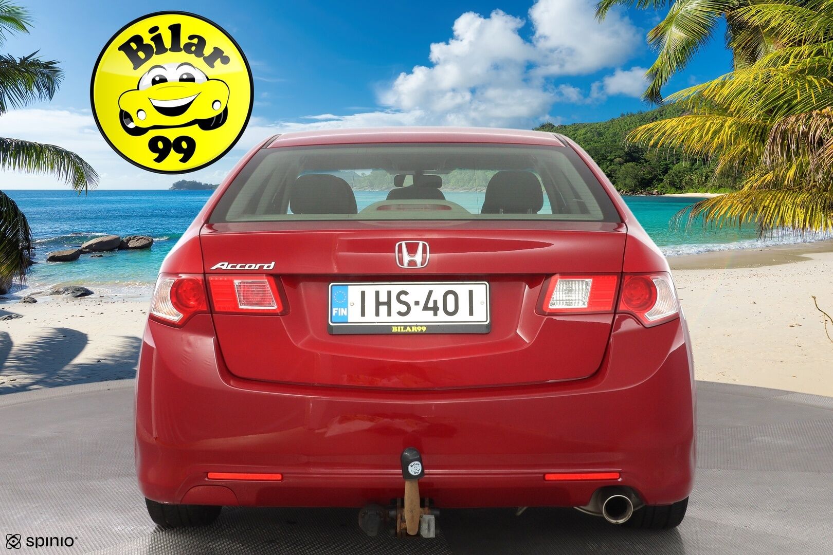 Honda Accord 2010 2.0 Comfort *Lohko / Vetokoukku / Isofix* - Suomi-auto / Kahdet renkaat / Säännöllinen huoltohistoria / Viimeisin huolto 226tkm