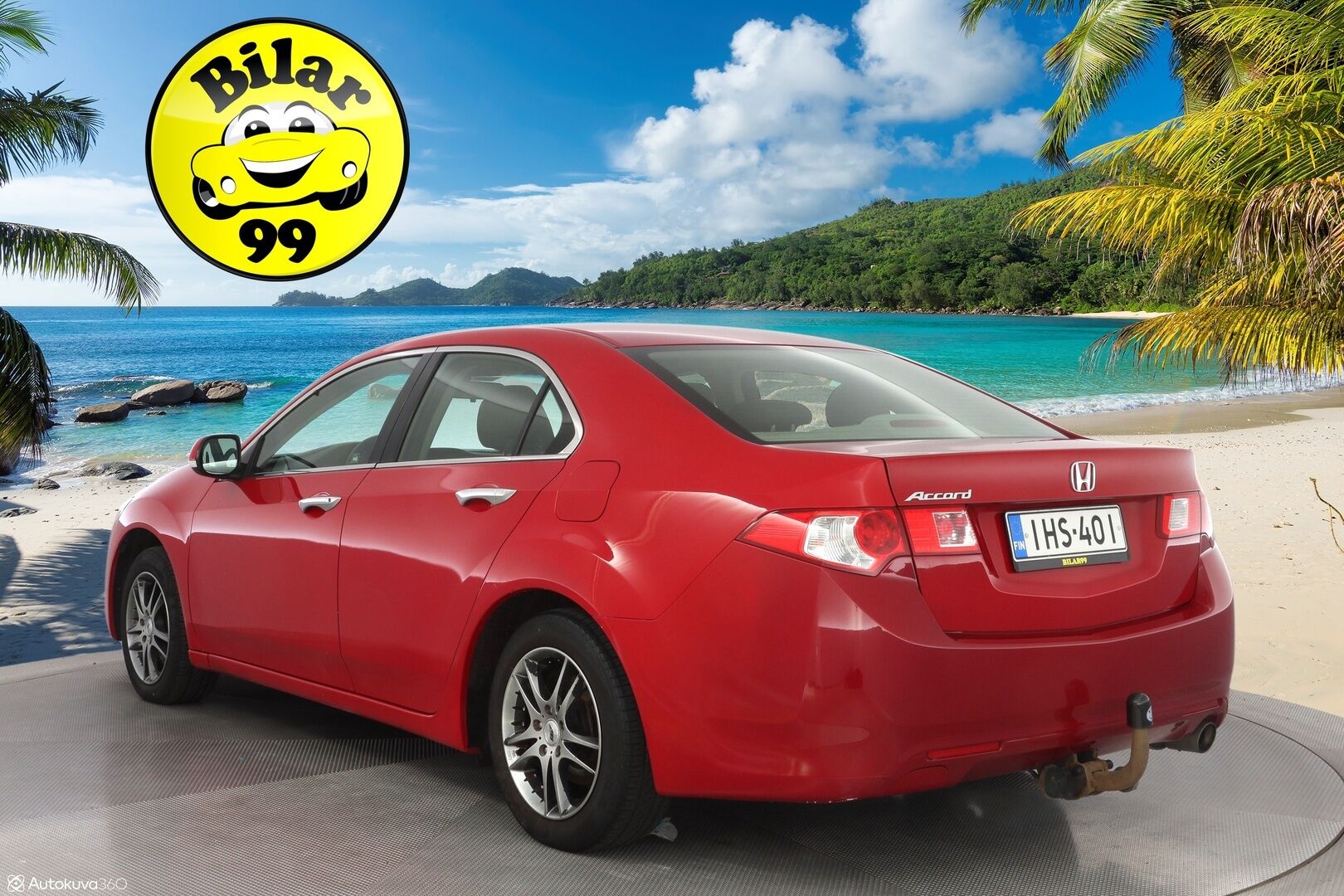 Honda Accord 2010 4D 2,0 Comfort - *Koukku / Lohko / Kahdet renkaat*