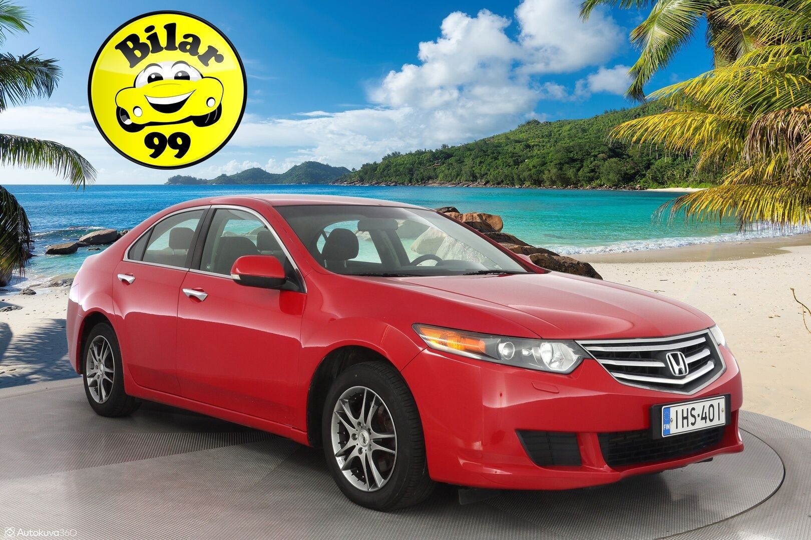 Honda Accord 2010 4D 2,0 Comfort - *Koukku / Lohko / Kahdet renkaat*