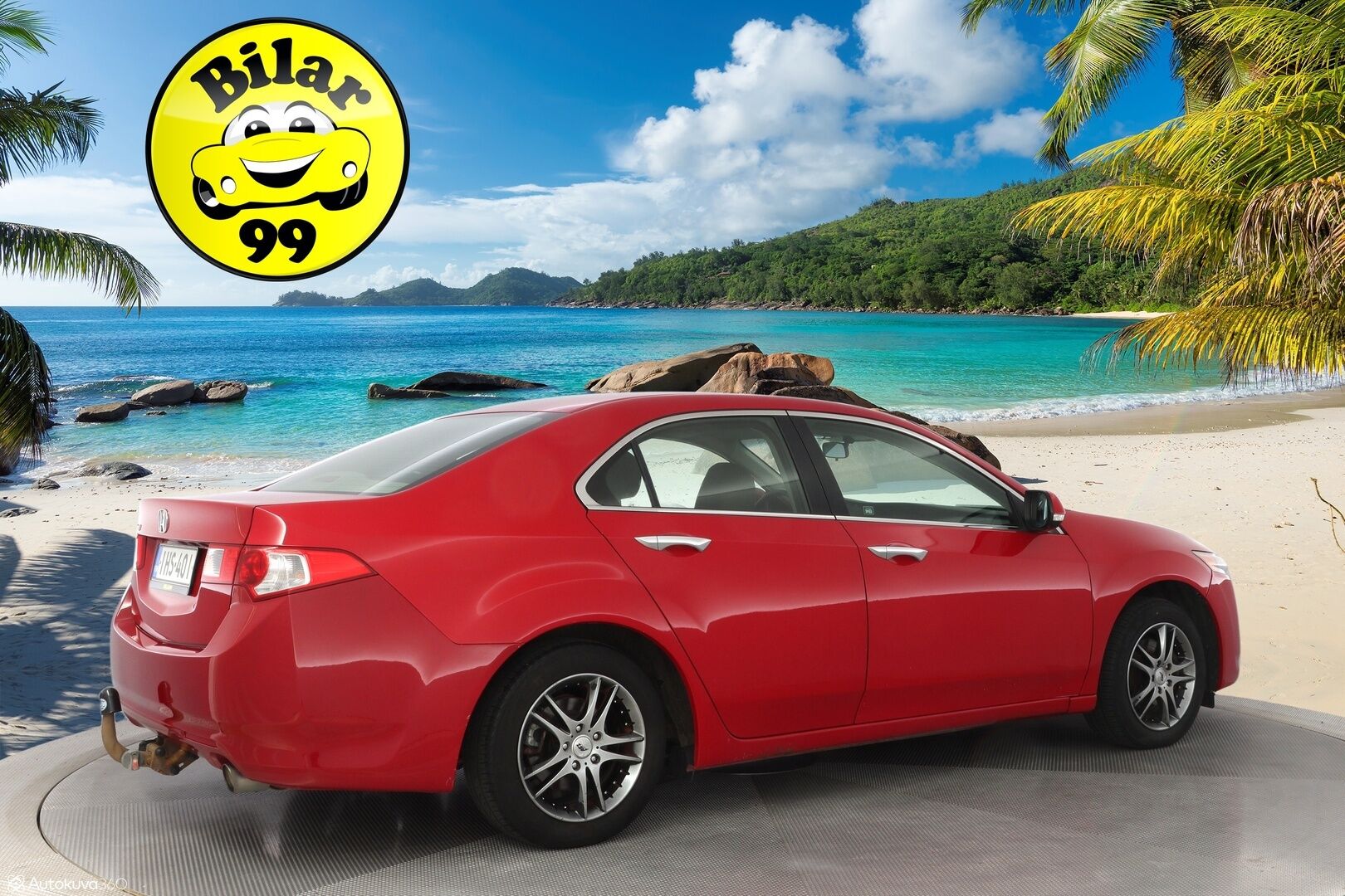 Honda Accord 2010 4D 2,0 Comfort - *Koukku / Lohko / Kahdet renkaat*