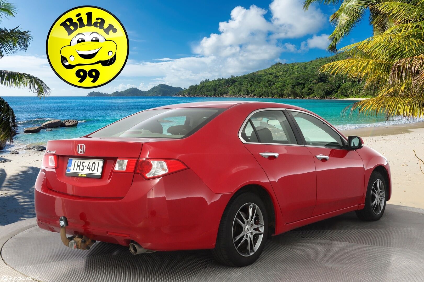 Honda Accord 2010 4D 2,0 Comfort - *Koukku / Lohko / Kahdet renkaat*