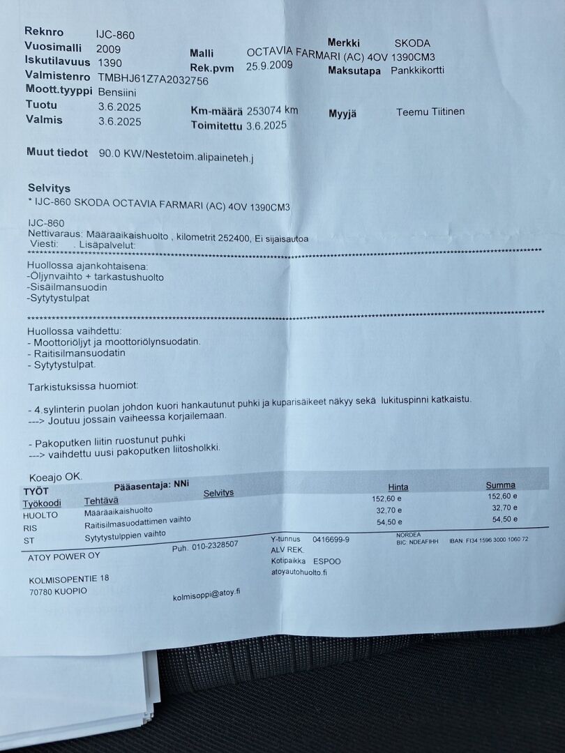 Skoda Octavia 2010 Combi 1,4 TSI Ambiente - YritysOutlet - Myydään vain yrityksille *Vakkari / Koukku / Ilmastointi / Kahdet renkaat* - – Tämä auto myydään YritysOutlet -valikoimasta vain yritykselle*
