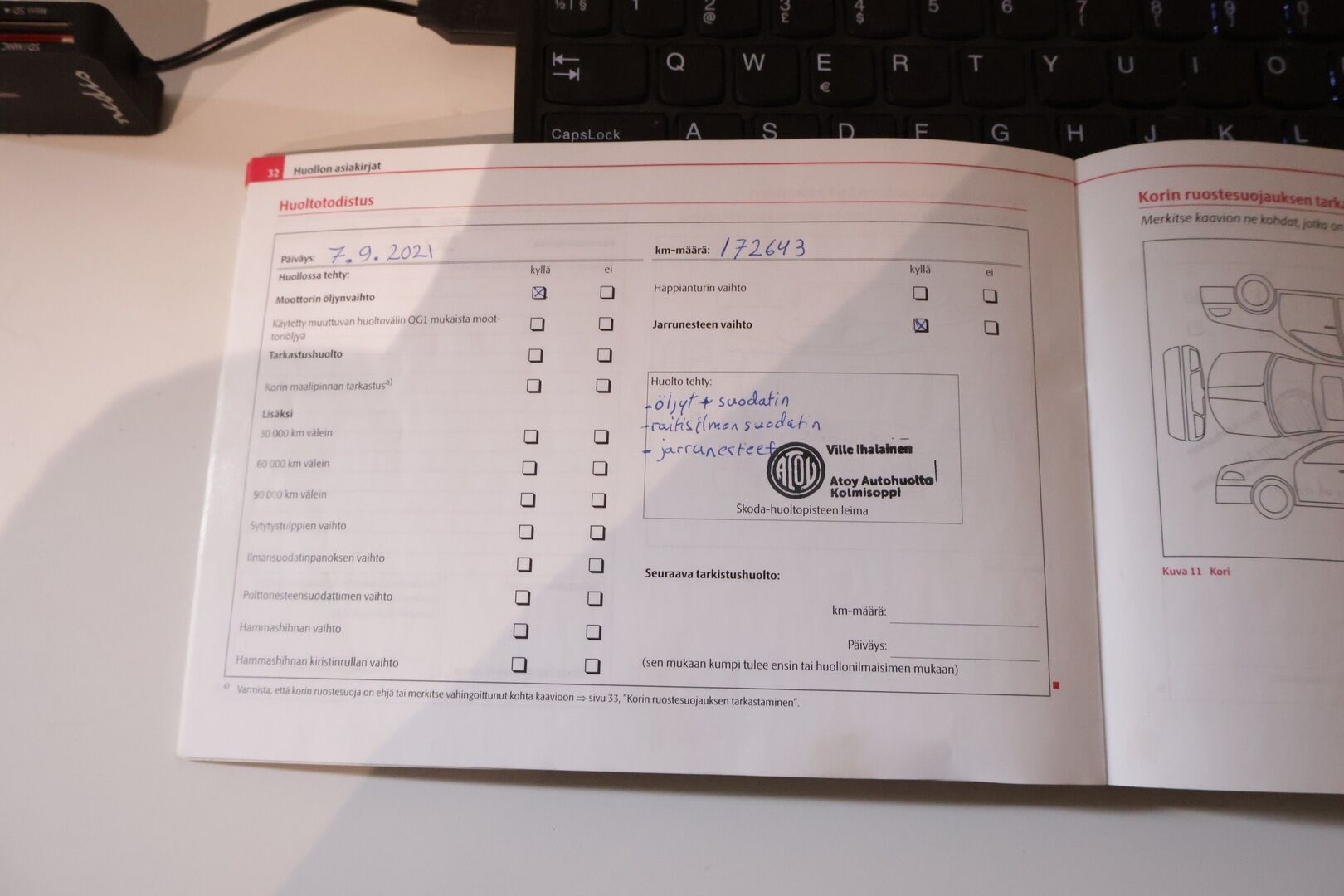 Skoda Octavia 2010 Combi 1,4 TSI Ambiente - YritysOutlet - Myydään vain yrityksille *Vakkari / Koukku / Ilmastointi / Kahdet renkaat* - – Tämä auto myydään YritysOutlet -valikoimasta vain yritykselle*
