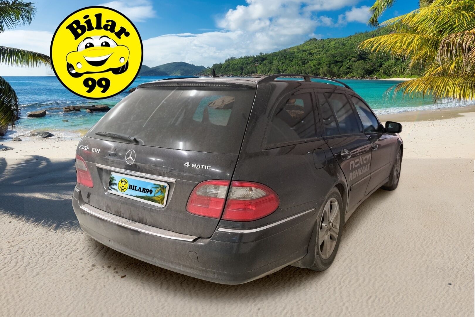 Mercedes-Benz E 2007 320 CDI 4MATIC - YritysOutlet - Myydään vain yrityksille - 7-paikkainen tilapäisajoon / Taksi varusteet valmiina!