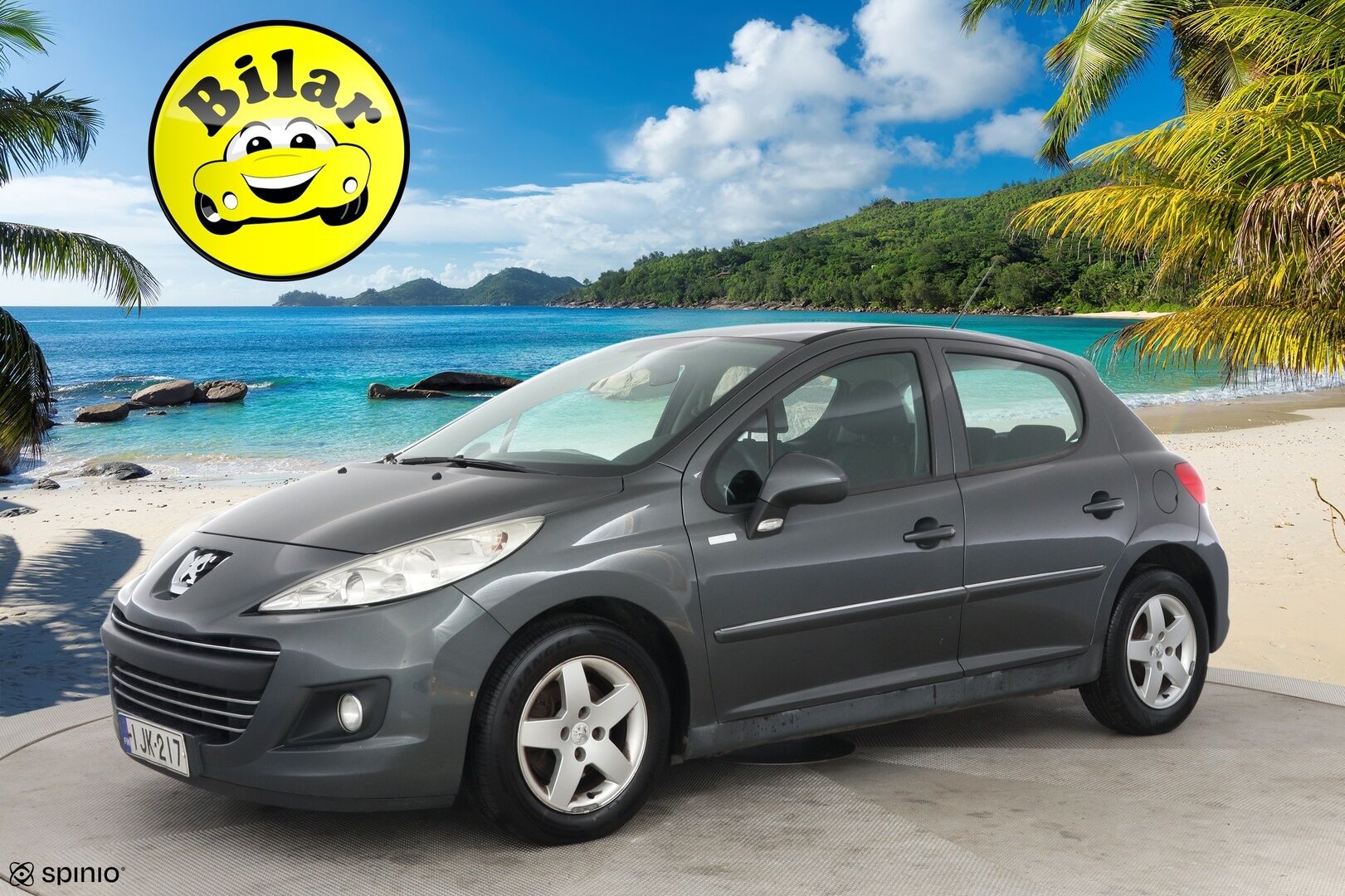 Peugeot 207 2010 VTi 98 Millesim 200 5-ov. YritysOutlet - Myydään vain yrityksille - Huollettu ja katsastettu | Suomi-auto | Huoltokirja | Lohkolämmitin + sisäpistoke | Ilmastointi | 2x renkaat | 2x avain