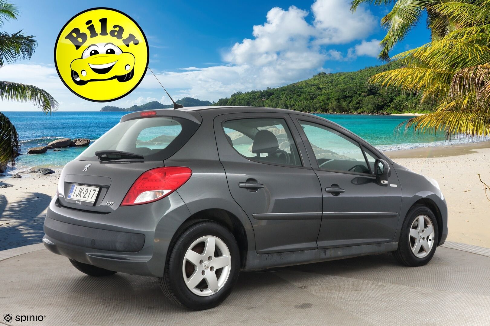 Peugeot 207 2010 VTi 98 Millesim 200 5-ov. YritysOutlet - Myydään vain yrityksille - Huollettu ja katsastettu | Suomi-auto | Huoltokirja | Lohkolämmitin + sisäpistoke | Ilmastointi | 2x renkaat | 2x avain
