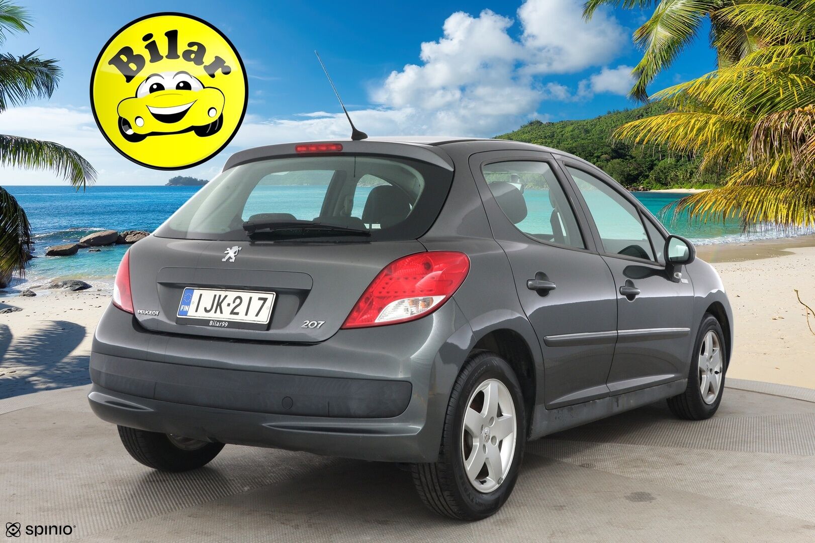 Peugeot 207 2010 VTi 98 Millesim 200 5-ov. YritysOutlet - Myydään vain yrityksille - Huollettu ja katsastettu | Suomi-auto | Huoltokirja | Lohkolämmitin + sisäpistoke | Ilmastointi | 2x renkaat | 2x avain
