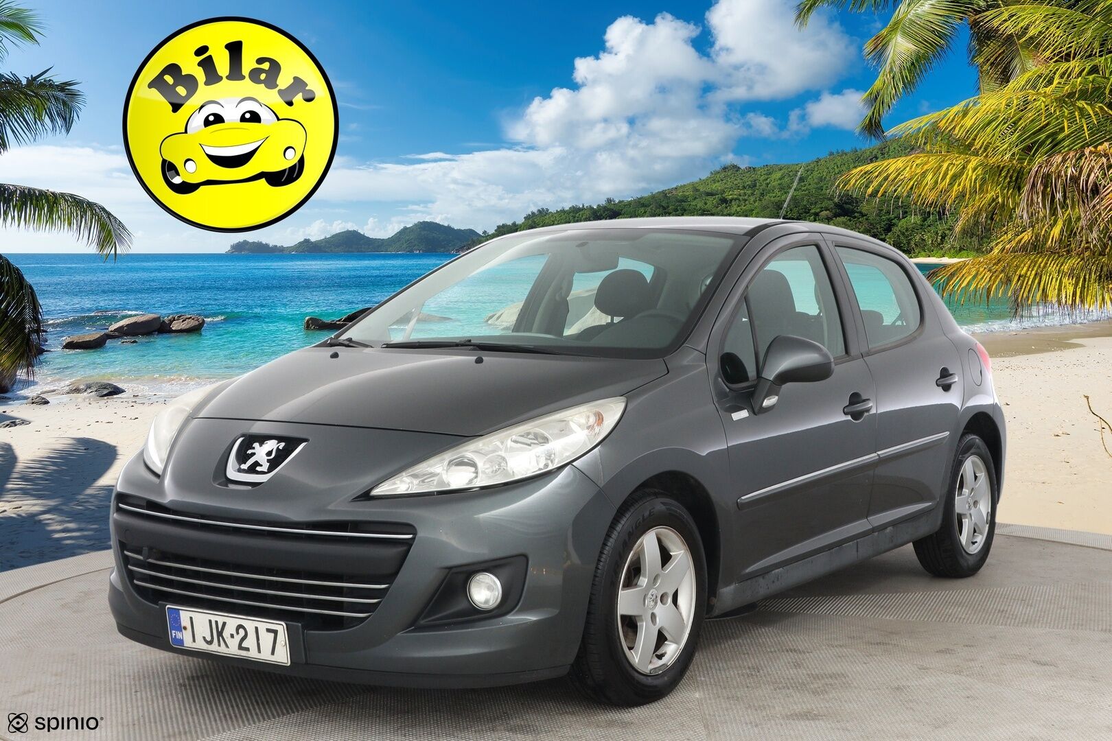 Peugeot 207 2010 VTi 98 Millesim 200 5-ov. YritysOutlet - Myydään vain yrityksille - Huollettu ja katsastettu | Suomi-auto | Huoltokirja | Lohkolämmitin + sisäpistoke | Ilmastointi | 2x renkaat | 2x avain