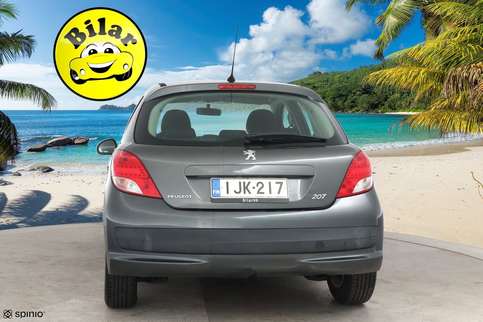 Peugeot 207 2010 VTi 98 Millesim 200 5-ov. YritysOutlet - Myydään vain yrityksille - Huollettu ja katsastettu | Suomi-auto | Huoltokirja | Lohkolämmitin + sisäpistoke | Ilmastointi | 2x renkaat | 2x avain