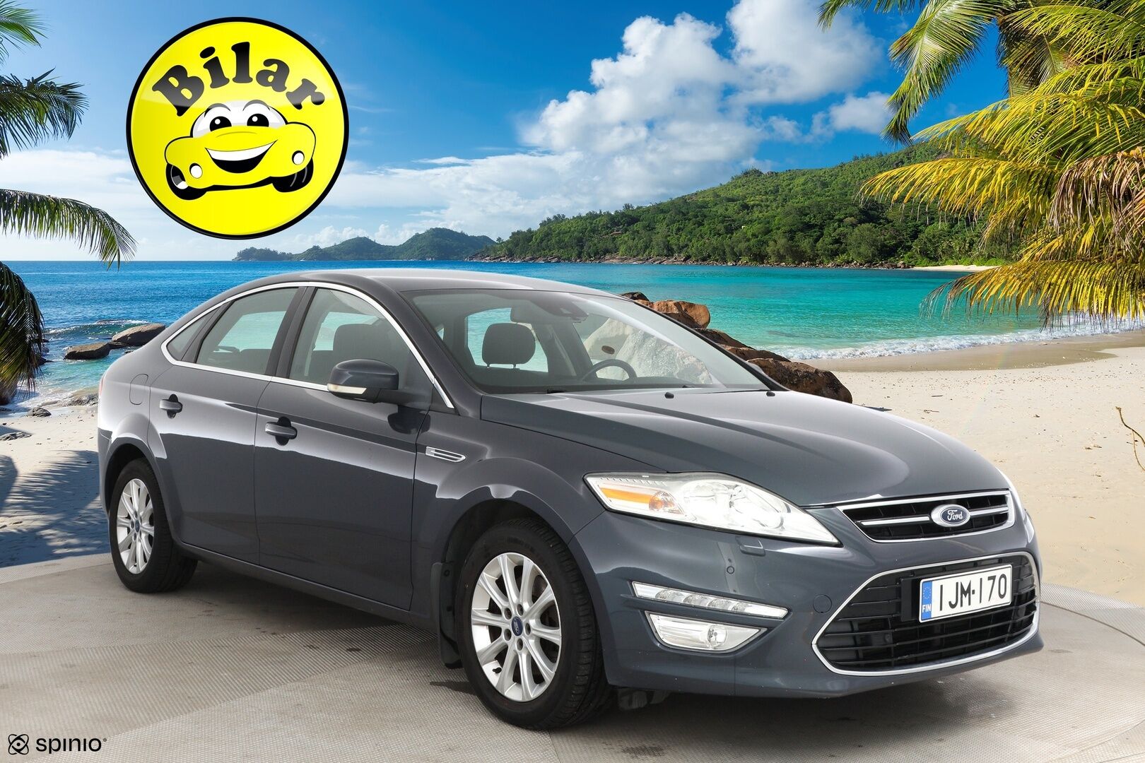 Ford Mondeo 2012 1,6 EcoBoost 160 hv Start/Stop Titanium M6 5-ovinen - Suomi-auto | Vakkari | Lohkolämmitin | Kaistavahti | BLIS | BT | 2x Renkaat alumiinivantein 