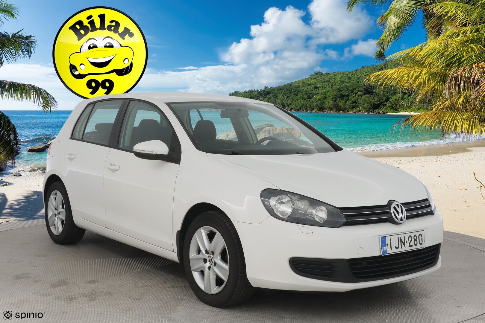 Volkswagen Golf 2010 Comfortline 1,6 TDI 77 kW (105 hv) BlueMotion Technology * Lohko + sisä / Suomi-Auto / Vakkari / Aut. ilm* - Jakopää 7/2025 / Huolto 7/2025 / Ilmastointi täytetty 7/2025 / Renkaat ok *
