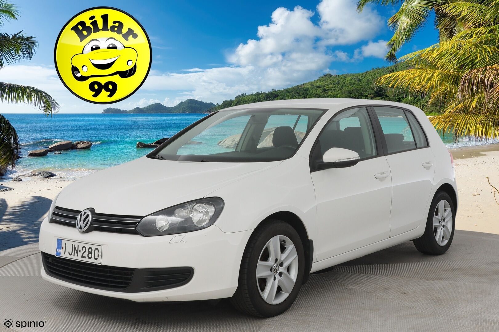 Volkswagen Golf 2010 Comfortline 1,6 TDI 77 kW (105 hv) BlueMotion Technology * Lohko + sisä / Suomi-Auto / Vakkari / Aut. ilm* - Jakopää 7/2025 / Huolto 7/2025 / Ilmastointi täytetty 7/2025 / Renkaat ok *